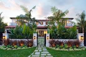 Garden Design Ideas Front House Home Designs Wallpapers Spanish Revival Home Modern Front Yard Spanish Style Homes