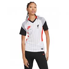 Get your hands on this seasons lfc kits. Jersey Nike Women Liverpool Fc Stadium Air Max 2020 2021 White Laser Crimson Wolf Grey Black Futbol Emotion