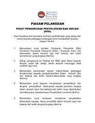 Contextual translation of piagam pelanggan into english. Research Management And Innovation Centre Upsi Photos Facebook