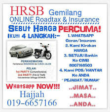 Ambil kt jpj or bank? Renew Roadtax Kenderaan Roadtax Insurance Get Easy Facebook