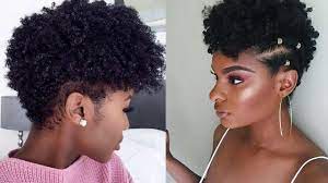 A beautiful round face is a gemstone to show off. Short Natural Hairstyle Ideas For 2019 Short Hair Styles For Round Faces Hair Styles Short Natural Hair Styles