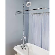 Choose from a wide selection of door hardware, wall hardware, and floor hardware. Historic Houseparts Inc Clawfoot Tub Shower Kits Solid Brass Leg Tub Shower Enclosure Set 45 X 25 With Faucet Riser Shower Head Handheld Shower