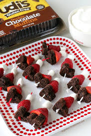 Join cookeatshare — it's free! Gluten Free Dairy Free Valentine S Chocolate Berry Kabobs