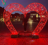 Holiday Light LED 3D Motif Arch Light Christmas LED Heart ...