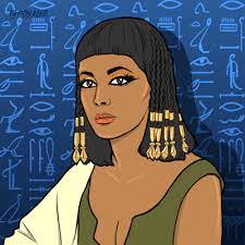 Illustrated Ladies Ancient Egyptian Hair Egyptian Hairstyles Ancient Egyptian