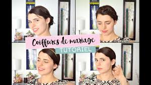 Il est beaucoup moins facile d'imaginer une que vous ayez une coupe boyish ou un carré, sublimez votre coiffure avec des boucles. Tuto Quatre Coiffures De Mariage Pour Cheveux Courts Coupe Au Carre 3 Youtube