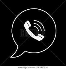 Whatsapp editorial logo on white background vector. Telephone Icon Vector Vector Photo Free Trial Bigstock