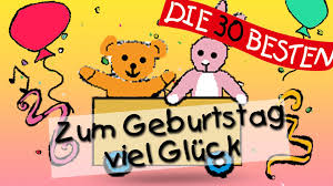 Zum Geburtstag Viel Gluck Traditionelle Kinderlieder Kinderlieder