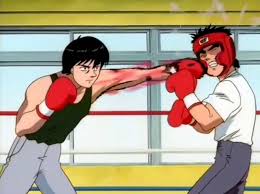 Ippo gets invited to see a movie with his new classmates but can't go since he has to work at his mothers fishing store. Anime Review Hajime No Ippo The Nerd Punchthe Nerd Punch