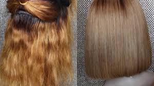If your hair is orange because you applied orange dye, you will need to apply toner, because ash dye does not have enough pigment to neutralize it. Diy How To Fix Brassy Orange Hair To Ash Blonde Freebornnoble Youtube