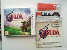 New the legend of zelda phantom hourglass game cartridge card sealed in box usa reproduction version for nintendo ds 2ds 3ds dsi esrb rating: The Legend Of Zelda Ocarina Of Time 3d Nintendo Sold Through Direct Sale 151547602
