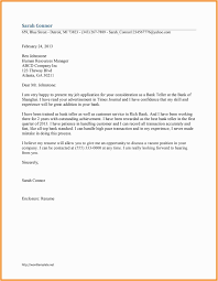 27 Cover Letter For Bank Teller Cover Letter For Resume Job Cover Letter Cover Letter Sample