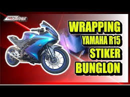 Sepeda motor honda cbr 150 r. Wrapping Yamaha R15 Stiker Chameleon Bunglon Youtube Chameleon Yamaha Wraps
