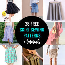 You'll love these 16 easy patterns that are perfect easy sew projects for beginners! How To Make A Skirt 28 Free Skirt Patterns It S Always Autumn