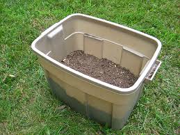 So, when it comes down to it, it's hard to tell you what the best place to put your compost pile/tumbler is. How To Make A 10 Diy Compost Bin Young House Love