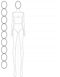 Fashion Sketching A Step By Step Guide To Drawing The Basic Fashion Croquis With 9 Heads Proportions Amiko Simonetti Fashion Figures Fashion Design Sketches Fashion Illustration