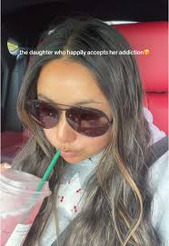 Mother and Daughter Starbucks