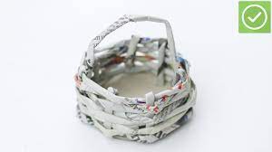 With this best out of waste. How To Make A Paper Basket 15 Steps With Pictures Wikihow