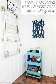 Sold and shipped by ecr4kids. How To Organize Your Laundry Space With A Rolling Cart The Happy Housie
