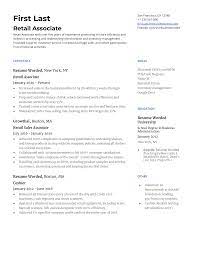 Choose from multiple templates and designs. 5 Retail Resume Examples For 2021 Resume Worded Resume Worded