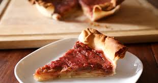 Une délicieuse tarte pleine de contrastes: Tarte Pommes Rhubarbe Laila Bel Coach Sante Pour Les Mamans