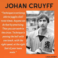 As a player, he won the ballon d'or three times, in 1971, 1973. Johan Cruyff Quotes Ligalive