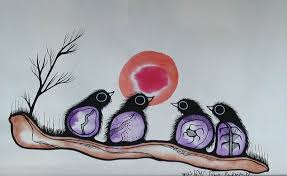 Canadian Aboriginal Artist Roger Kakepetum Canadian Aboriginal Art Aboriginal Artists Drums Art