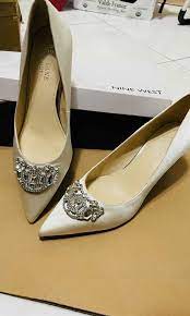 Nine west, also known as 9 west, was an american online fashion retailer which is based in white plains, new york. Ninewest Bridal Shoes Women S Fashion Footwear Heels On Carousell