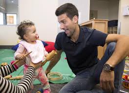 The pair became engaged in september 2013. Novak Djokovic Being A Role Model To Children Is A Great Privilege
