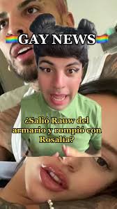 ¿Rauw Alejandro salió del armario y rompió con Rosalía?