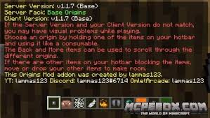Code by using minecraft coder pack and modloader or minecraft forge. Origins Mod Bedrock Edition Addon V1 1 9 Addons For Minecraft Pe Mcpe Box