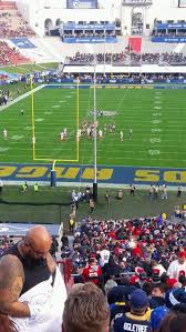 Los Angeles Memorial Coliseum Section 213 Row 17 Seat 45