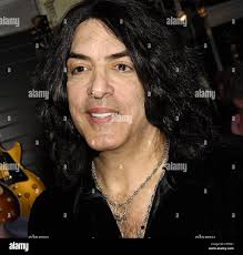 January 20, 2007; Anaheim, CA, USA; Musician PAUL STANLEY in the Gibson  Guitar Corporation's booth at