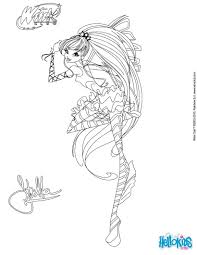 Winx Club Coloring Pages Stella Transformation Sirenix Fairy Coloring Pages Cartoon Coloring Pages Coloring Pages