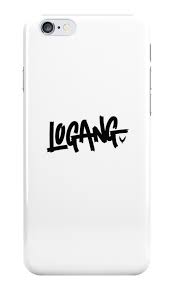 White Logang Logo Logan Paul Phone Case Fun Cases Phone Cases Phone Case