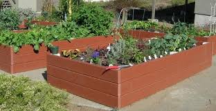Recycled Plastic Raised Garden Bed 4 X 8 X 16 5 Recycled Garden Raised Garden Beds Garden Boxes