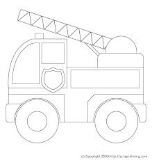 Firefighter coloring pages followed by 126 people on pinterest. Image Detail For Preschool Fire Truck Coloring Pages Preschool Fire Truck Coloring Firetruck Coloring Page Truck Coloring Pages Fire Trucks