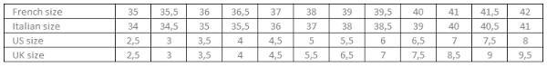 Size Guide