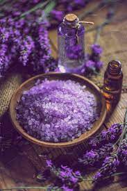 Spa Massage Setting Lavender Aesthetic Purple Aesthetic Lavender