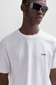 Hugo Boss T Shirt New Collection Hugo Boss Hugo Boss Tee 101 Contrast Logo  T-Shirt