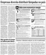 Em 2001, o governo federal recorreu a blecautes programados para evitar o colapso do sistema previsto para começar em 1º de junho de 2001, o apagão foi antecipado pelo governo para 17 de. Da Falta De Estrutura Fez Se A Crise Do Apagao No Brasil Do Inicio Do Seculo Xxi Acervo