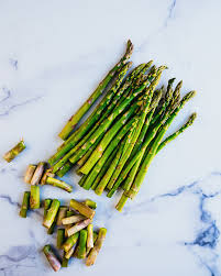 The best way to trim asparagus is also the most obvious way: How To Cut Asparagus A Couple Cooks