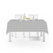 Scopri come coordinare tende e cuscini secondo i trend del 2021. Tovaglia Da Cucina Fantasia Mosaico Blu E Arancio Coordinato Arredo Cucina Misura Tavolo 150x150cm X4