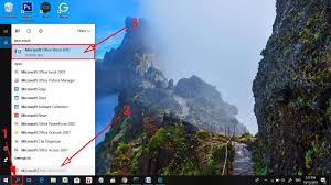 Cara Membuka Microsoft Office Word Di Windows 10 Kimtuck Com