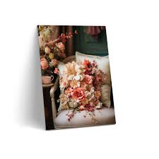 Tablou Canvas - Room with Flowers – The Print Studio