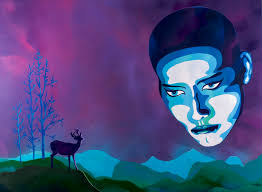 Meeting of the Projector and the Deer Psychopomp.