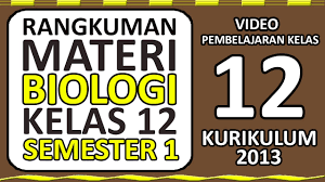 Check spelling or type a new query. Rangkuman Materi Biologi Kelas 12 Sma Semester 1 Kurikulum 2013 Youtube