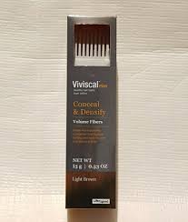 viviscal volume light brown hair fibers