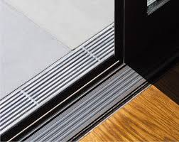 You can upgrade the sliding door by installing new panels based on the. The Zero Threshold Drain Creative Drain Solutions Sliding Glass Door Sliding Shower Door Bifold Doors
