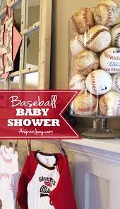 Check out our signs, party hats, guest books, & more. Adorable Ideas For Throwing A Baseball Themed Baby Shower On A Bu Baseball Baby Shower Theme Baseball Baby Shower Decorations Baseball Baby Shower Centerpieces